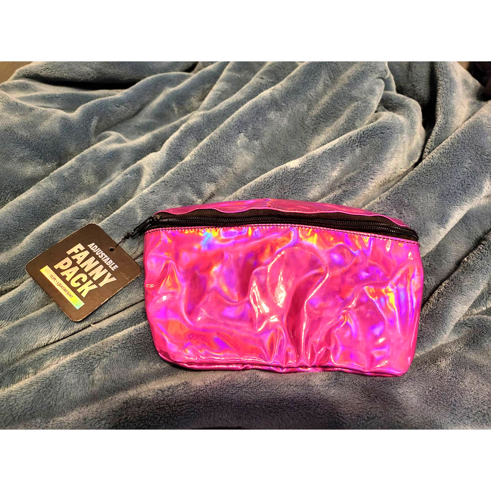 Best Brands Metallic Pink Fanny Pack - NEW